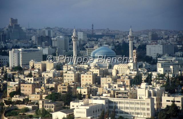 jordanie 18.JPG - Mosquée du roi AbdallahAmman, Jordanie